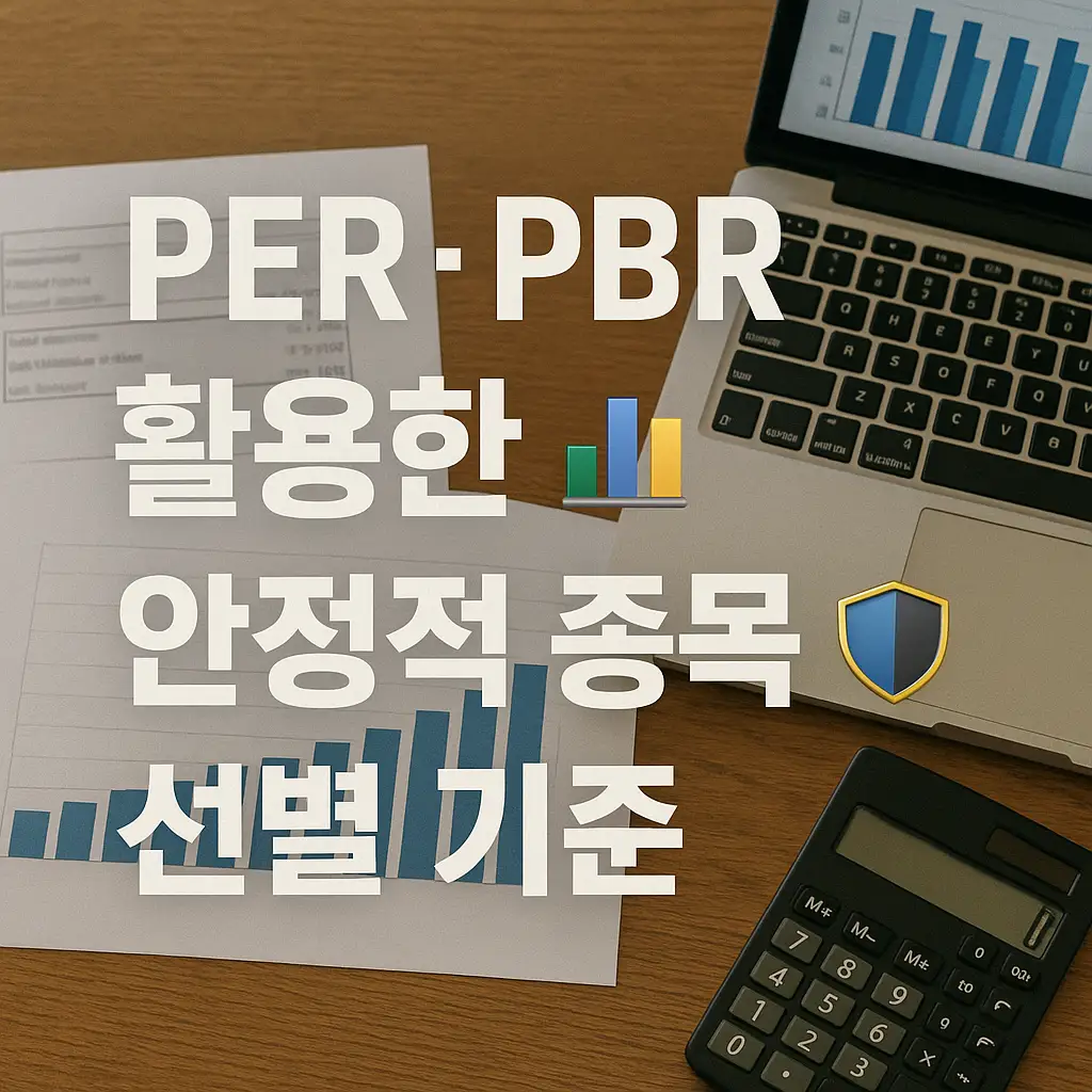 PER&middot;PBR 활용한 안정적인 종목 선별, 왜 중요할까요?