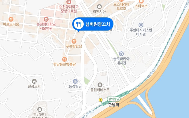 넘버원양꼬치-지도