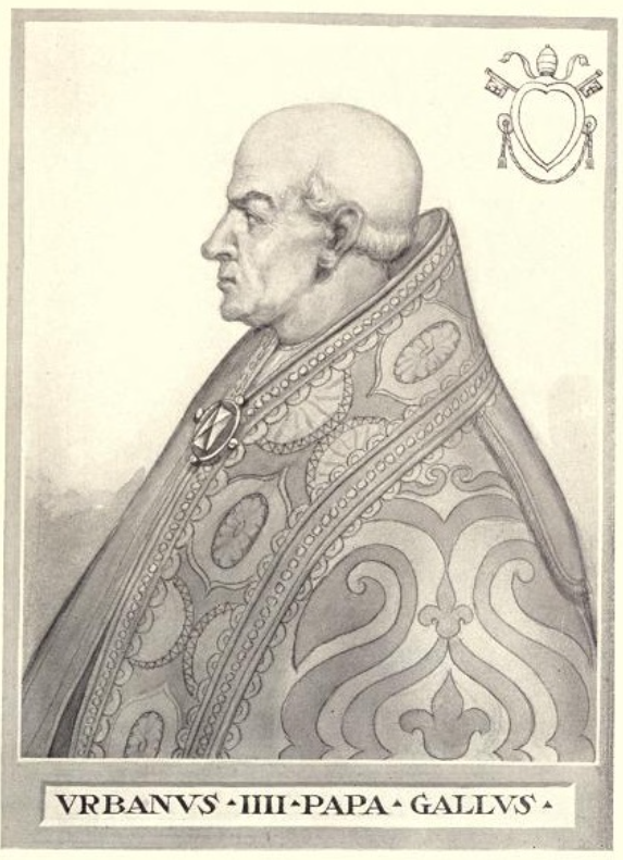 182대 교황 우르바노4세 초상화