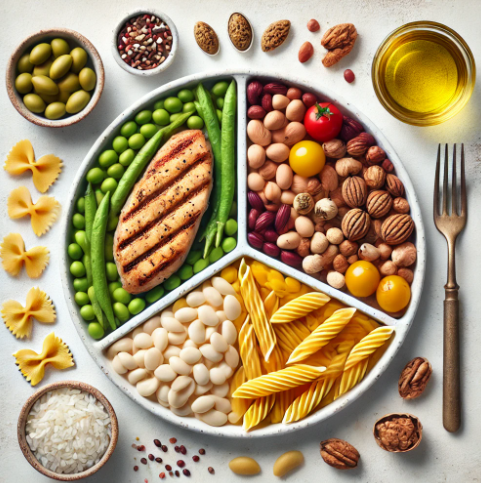 단백질, 탄수화물, 지방의 황금 비율