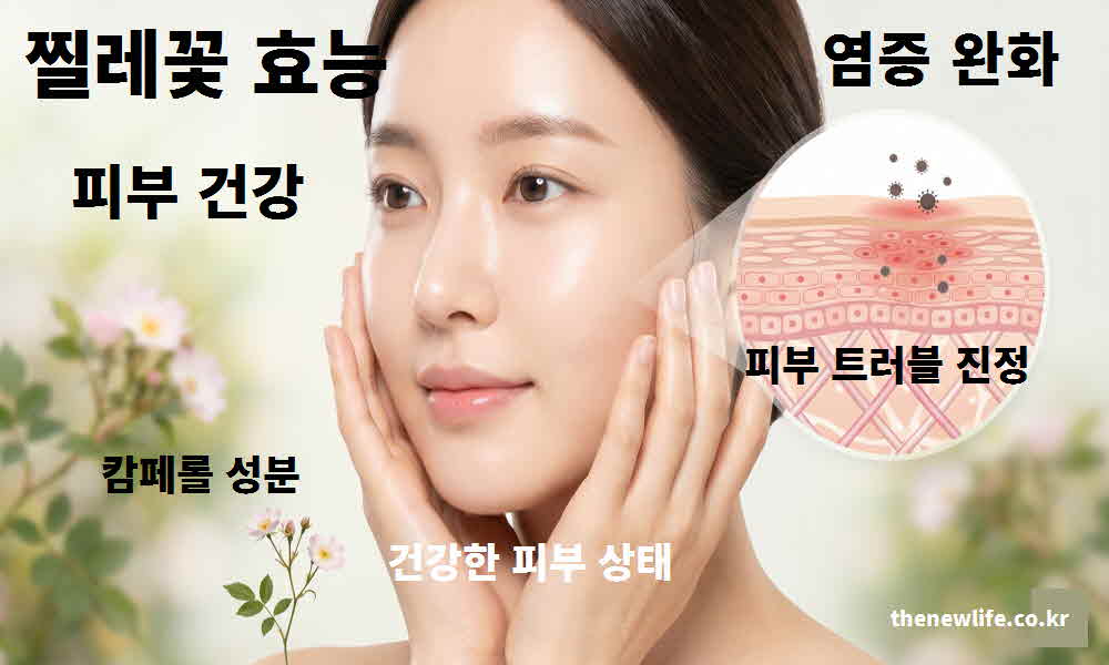 찔레꽃 효능 피부 건강 염증 완화