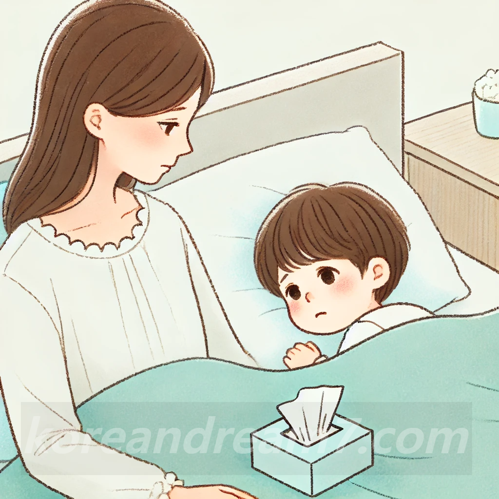 엄마가 아픈꿈