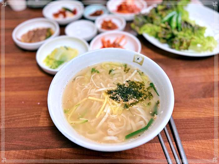 경북 청송 맛집 주왕산의 살아있는 전설, 94세 어머니 손국수