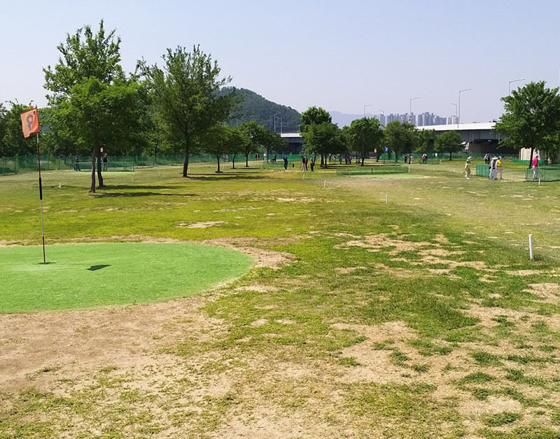 대구 북구 무태파크골프장. 대구시 북구 서변동 1630-1번지