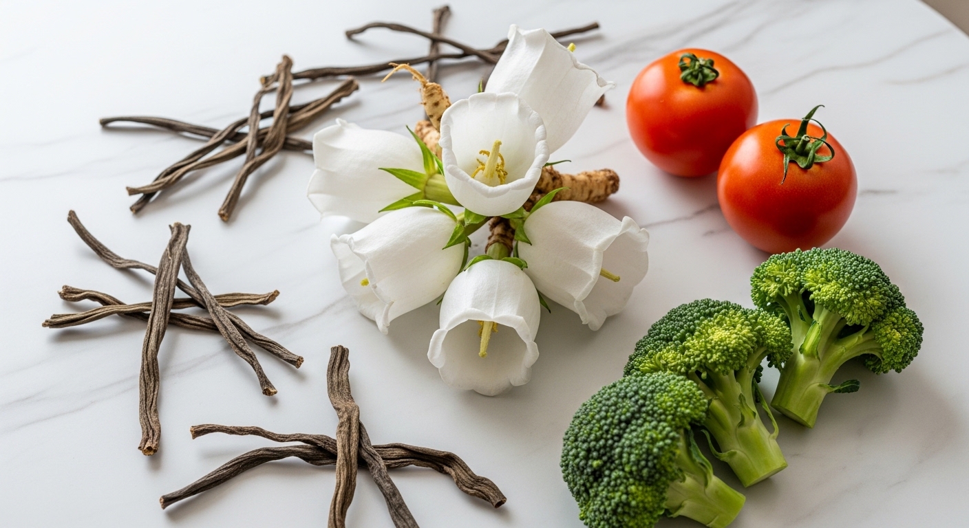 폐기능건강약재도라지