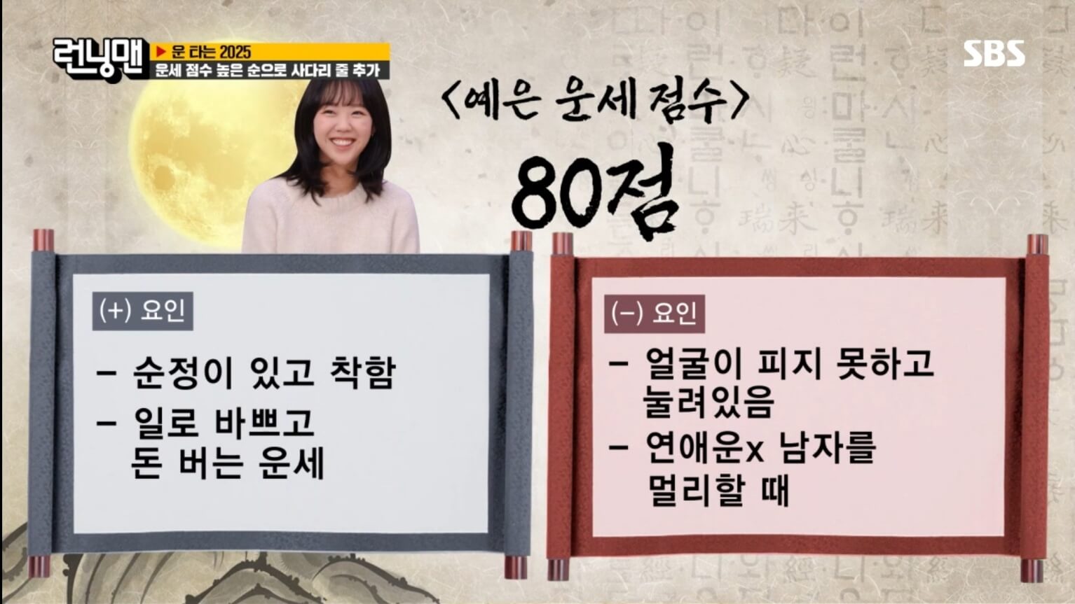 박성준 역술가 프로필 런닝맨 신년운세