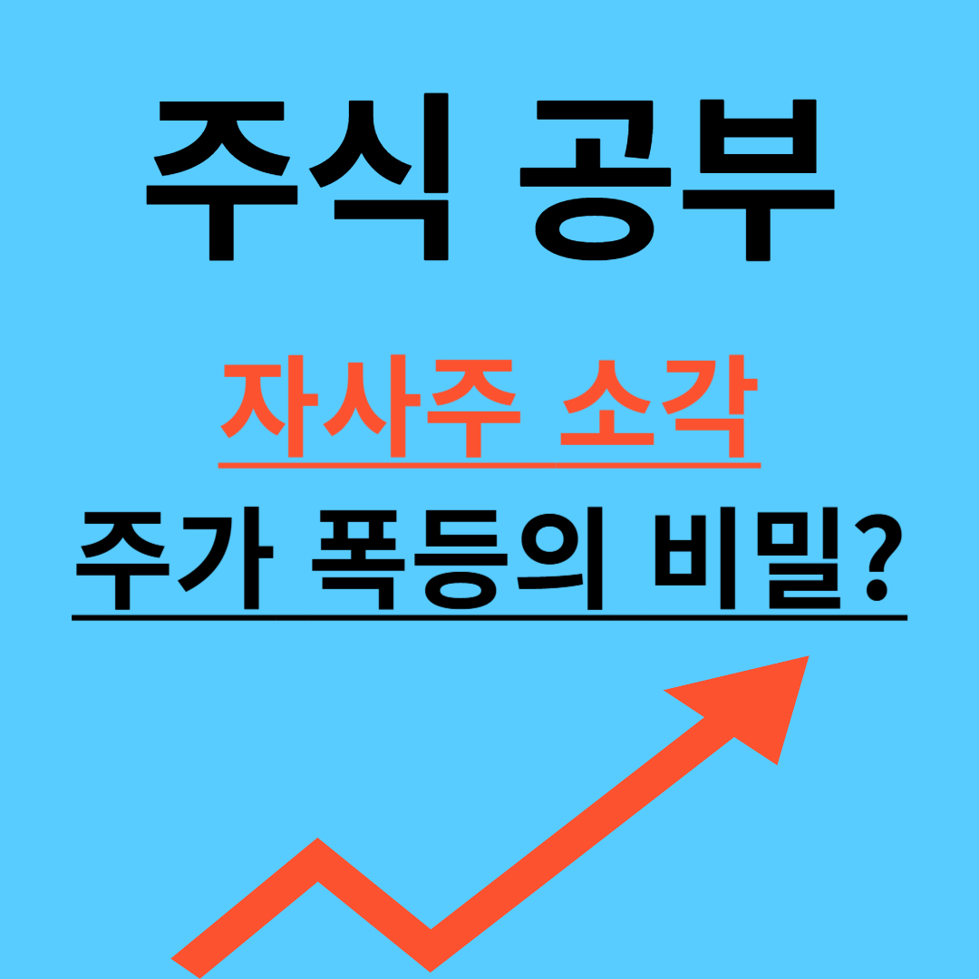 자사주 소각