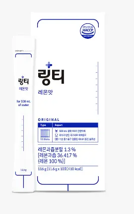 링티 제품군 - 링티 레몬맛 사진