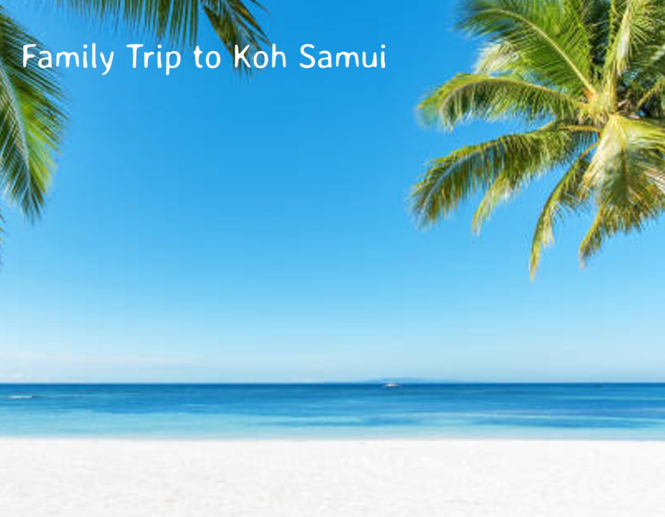 코사무이 여행 에어비앤비