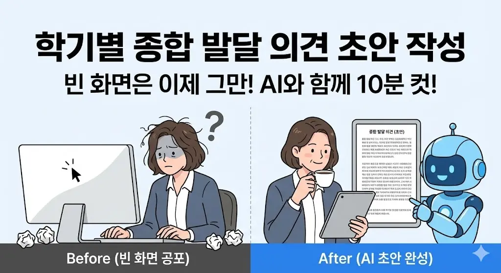 AI 활용 '종합 발달 평가' 초안 작성하기