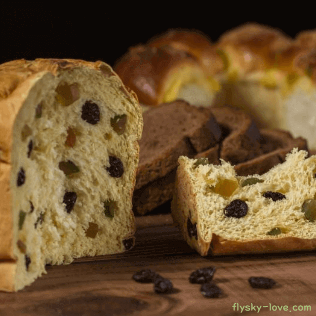 건포도가 들어간 빵