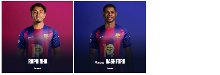 FC 바르셀로나 2025 아시안 투어 출전 선수 명단