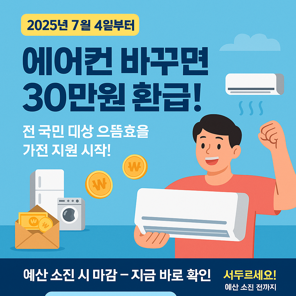 2025 가전제품 환근(2025 으뜸효율 가전환급)