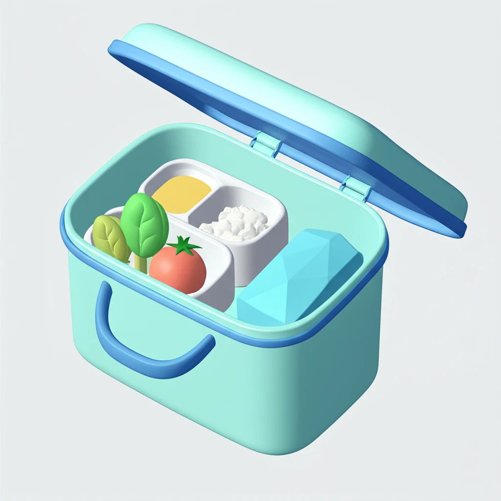 건강한 직장인 점심 식단을 위한 다이..