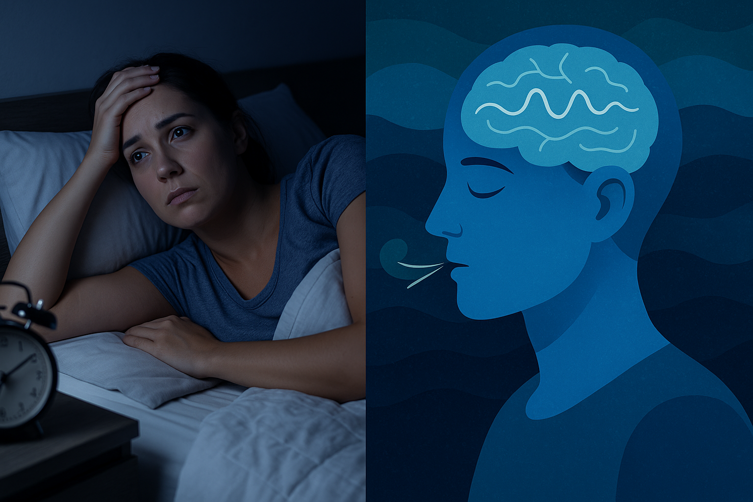 불면증, 뇌파를 안정시키는 호흡