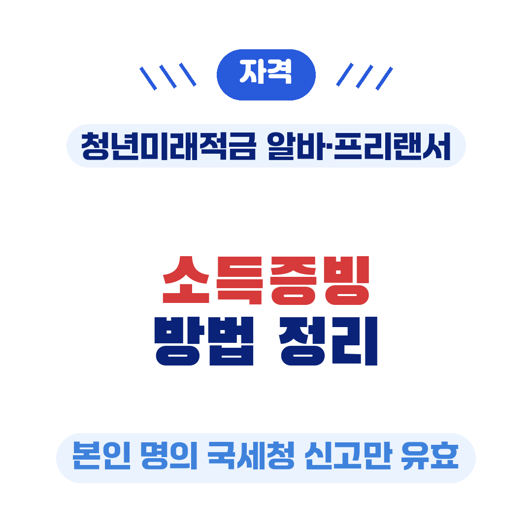 청년미래적금 자격