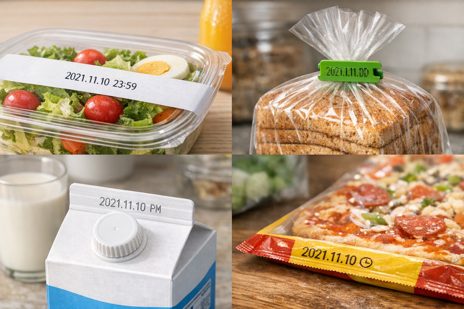 식품 소비기한 표시 예시 이미지