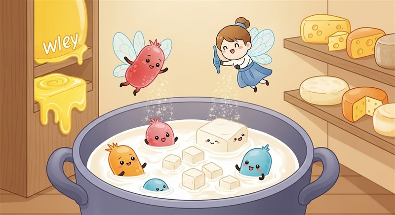 치즈는 어떻게 우유로 만들까? 발효의 과학