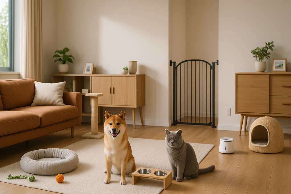 반려동물과 함께 사는 집, 알레르기 유발 없는 인테리어 전략