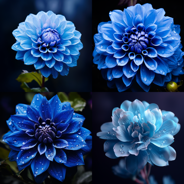 blue flower