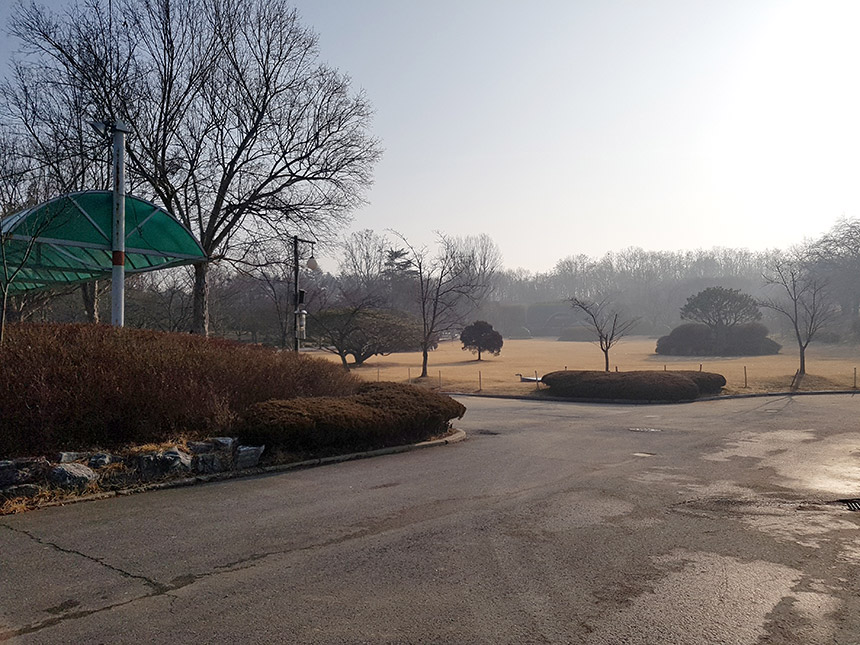 전주 동물원 잔디밭