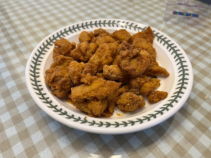 슈넬치킨 담아본 모습