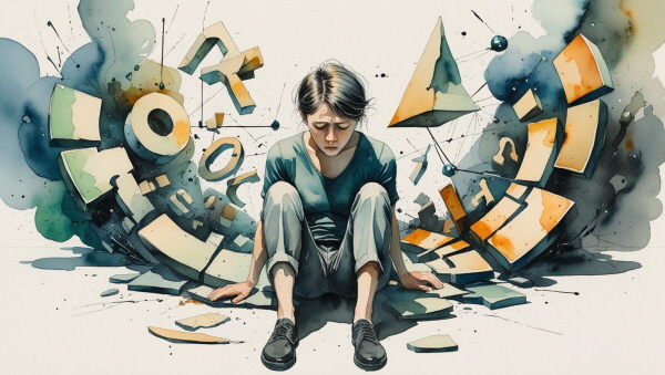 한 번의 실수가 전체 능력을 부정하는 논리로 이어질 때, INTJ는 자신을 무능한 사람으로 규정합니다에 관한 그림