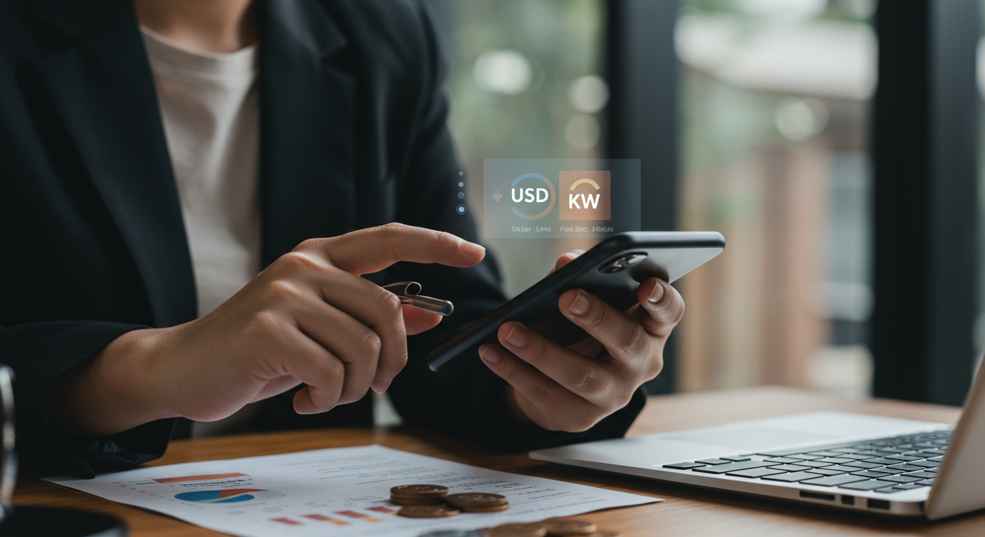 달러예수금, 환전방법