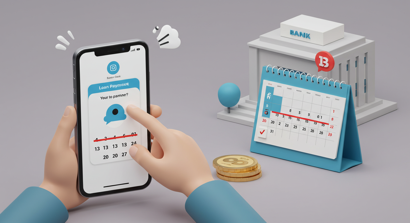 대출 연장 마감일을 놓쳤을 때 생기는 문제점