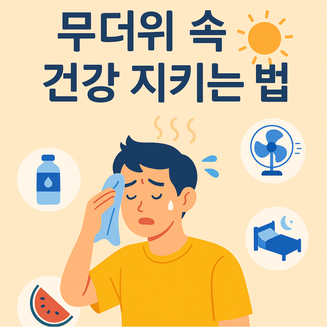 무더위 속 건강 지키는 법