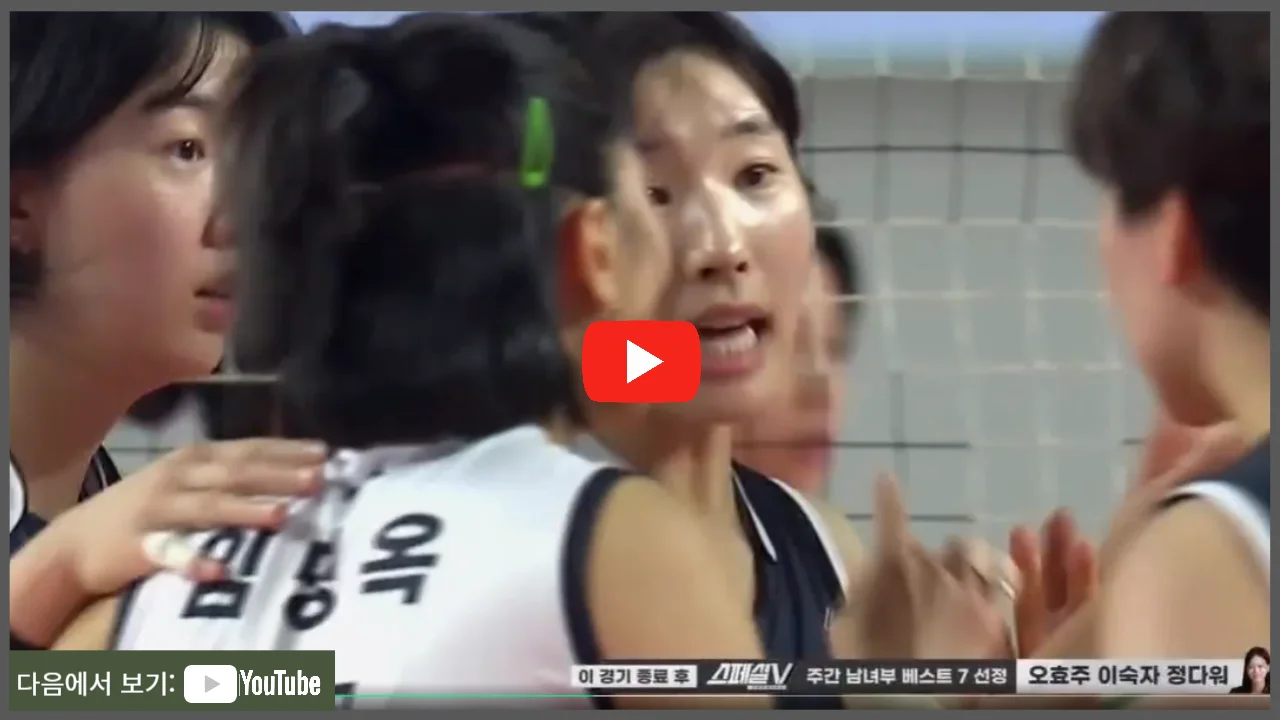 여자배구 일정 한국도로공사 VS IBK기업은행