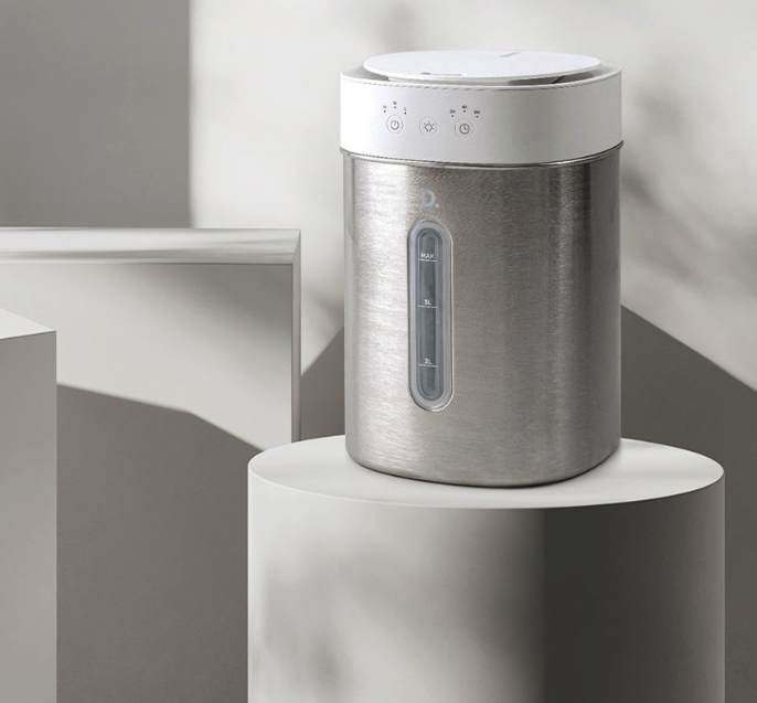 듀플렉스 이지클린 스테인리스 초음파 가습기 4L