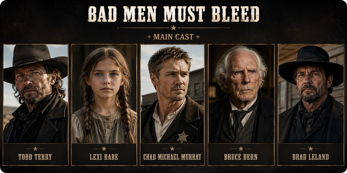 배드 맨 머스트 블리드(Bad Men Must Bleed) 출연 배우