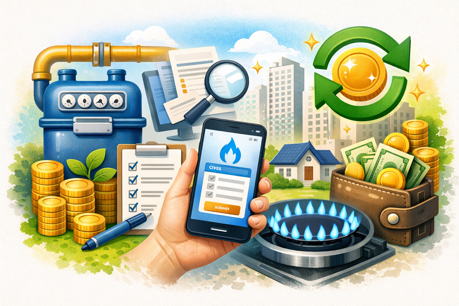 도시가스 에너지캐시백 신청방법과 절차 완벽 가이드 관련 사진
