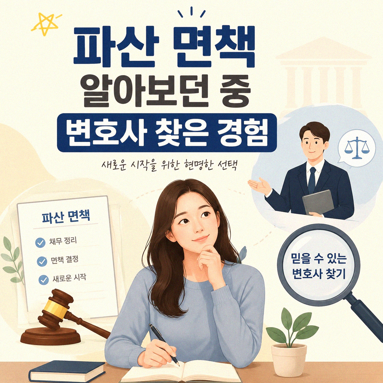 이천 파산 면책 신청, 괜찮은 변호사 어떻게 찾았을까