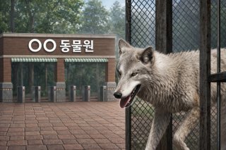 대전 오월드서 늑대 1마리 탈출