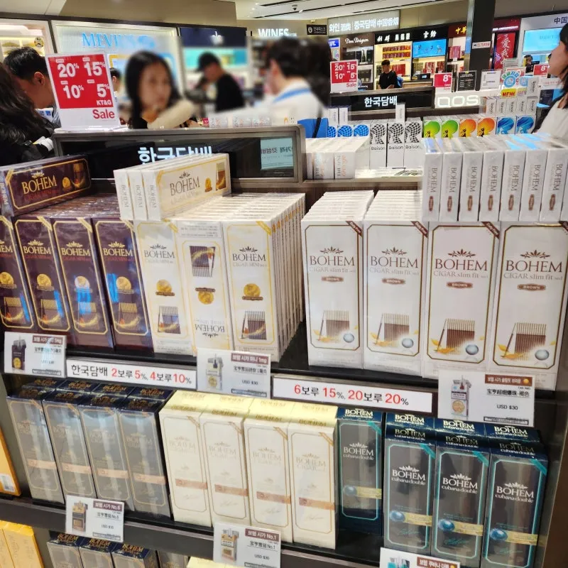 면세점 담배 한보루 가격과 공항별 차이_5