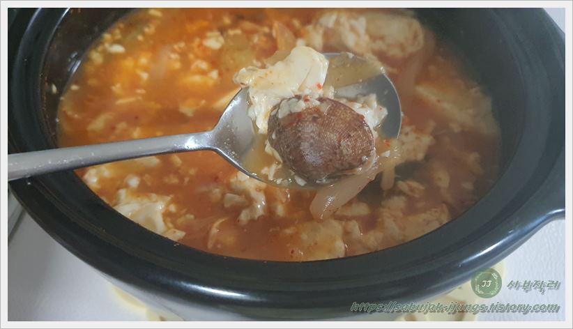 순두부찌개