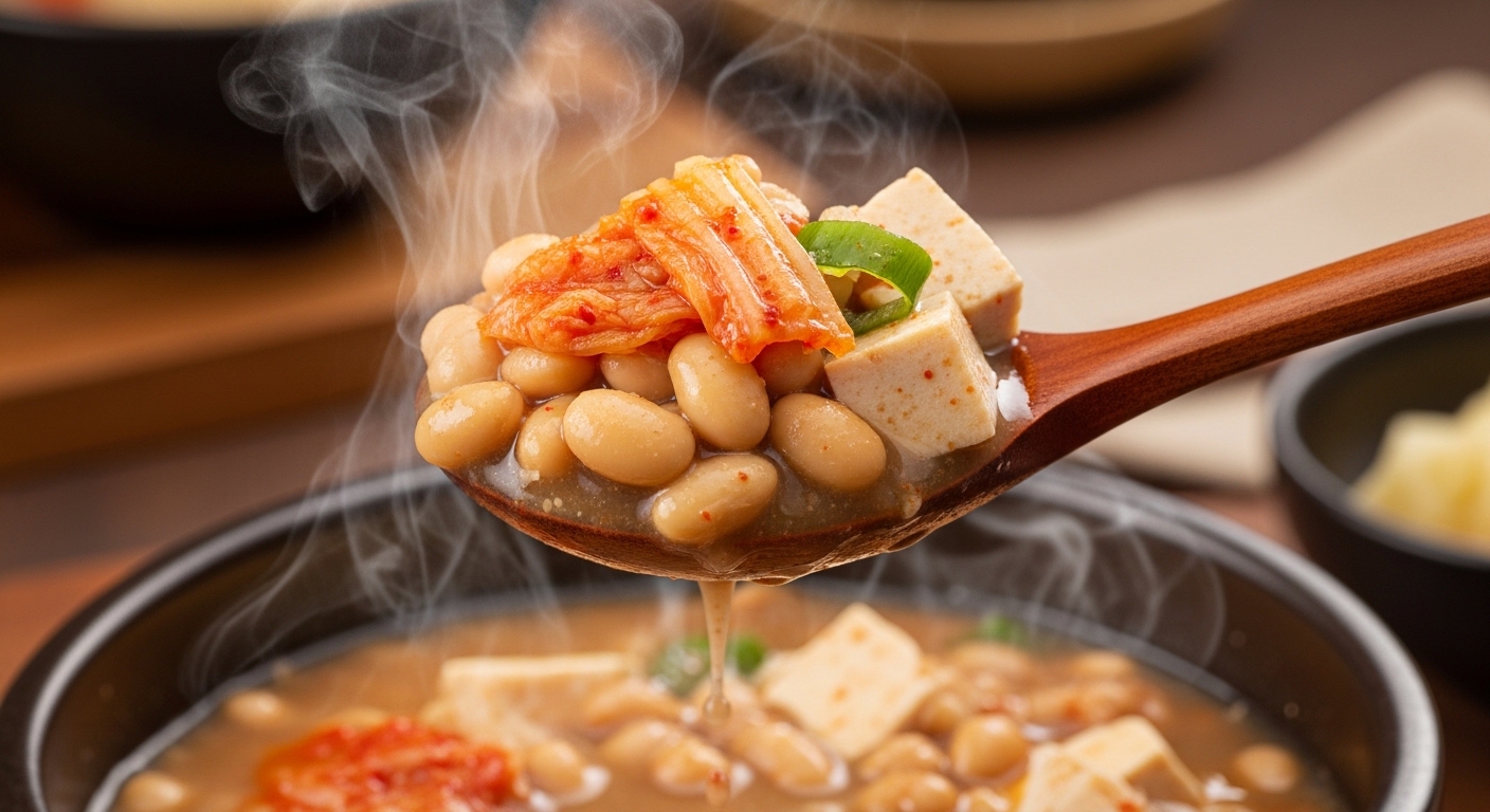 청국장맛있게끓이는방법비법양념육수