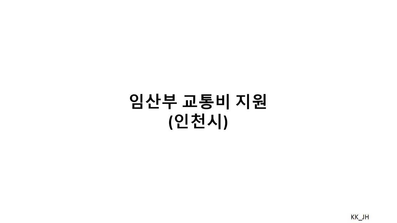 임산부 교통비 지원 2025