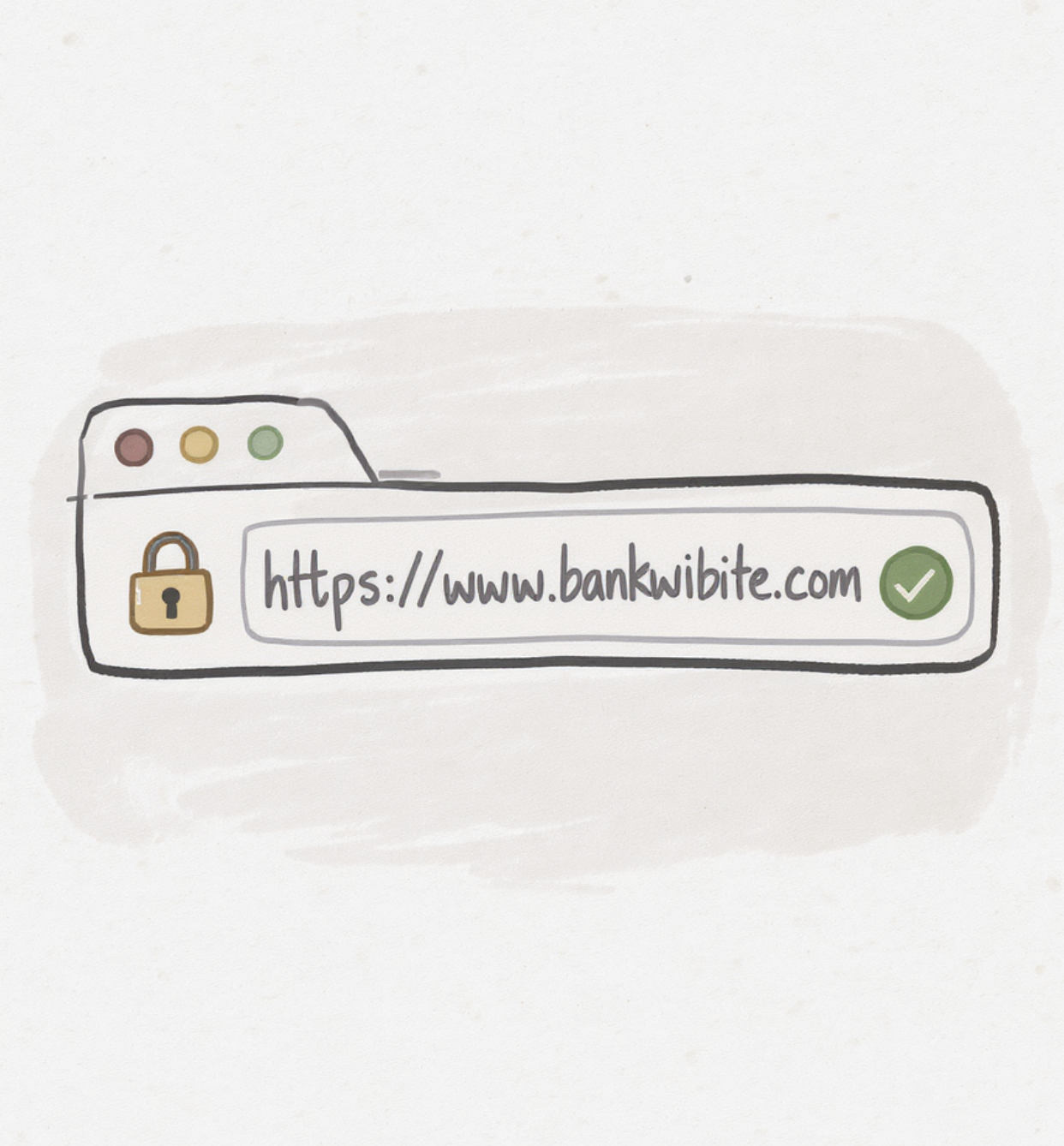 주소창의 '자물쇠'와 '녹색 주소창'을 확인하세요