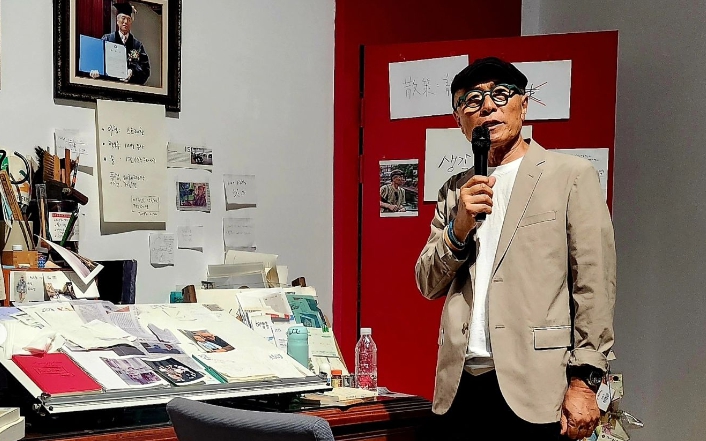 허영만 백반기행 만화 식객 데뷔 50주년 전남도립미술관 5