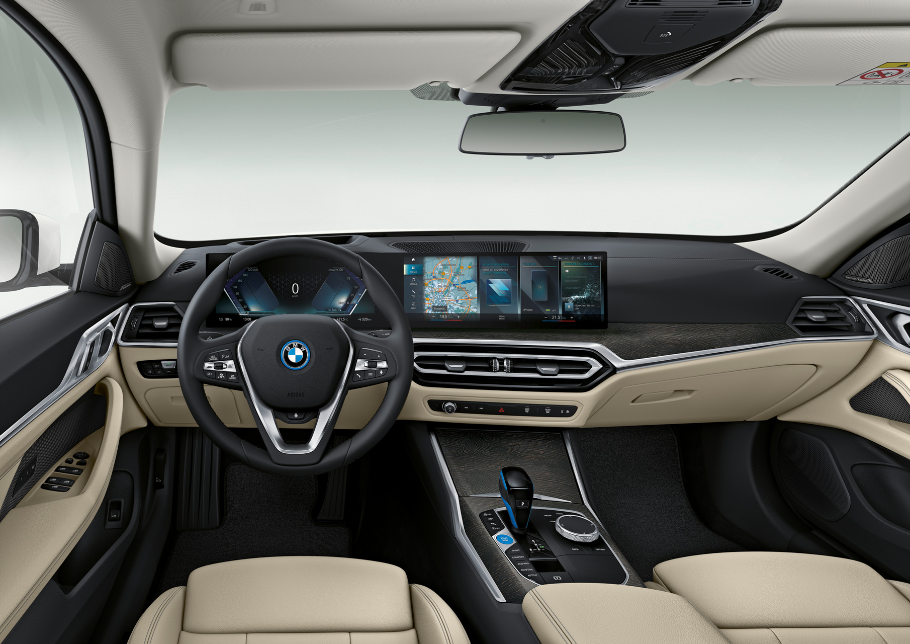2024년형 BMW i4 eDrive40 실내 1열 운전석 사진