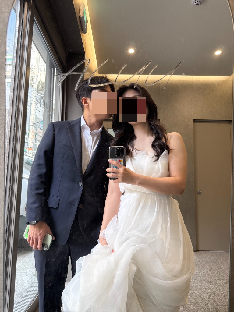 알루 청담 야외스냅 웨딩 촬영 헤어 메이크업 후기 대만족 무쌍메이크업