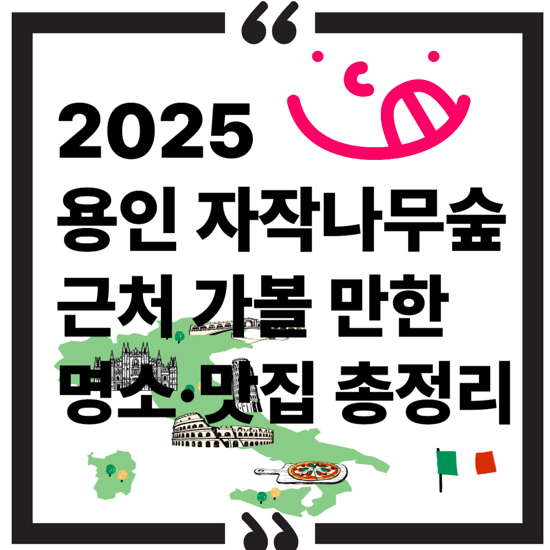 2025 용인 자작나무숲 근처 가볼 만한 명소&middot;맛집 총정리 썸네일 이미지