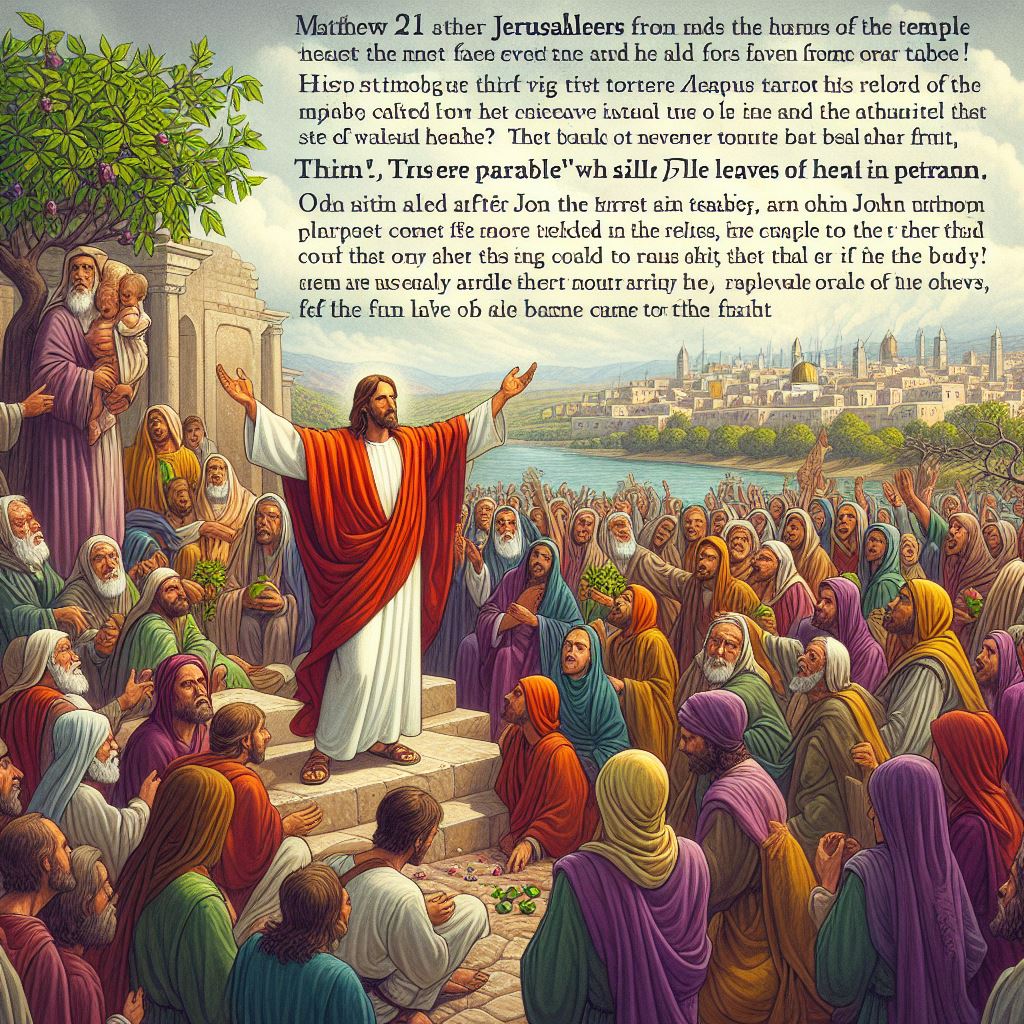 마태복음 21장