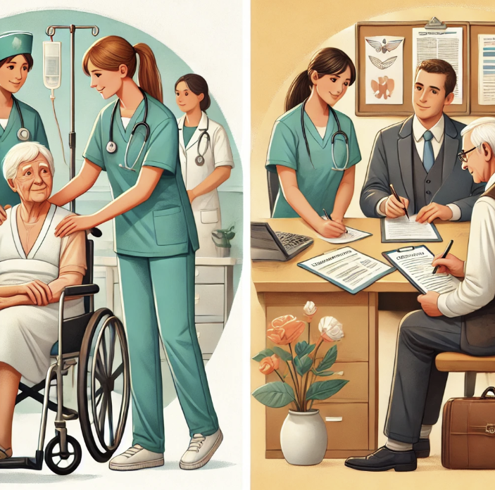 요양사 및 요양보호사 관련 사진