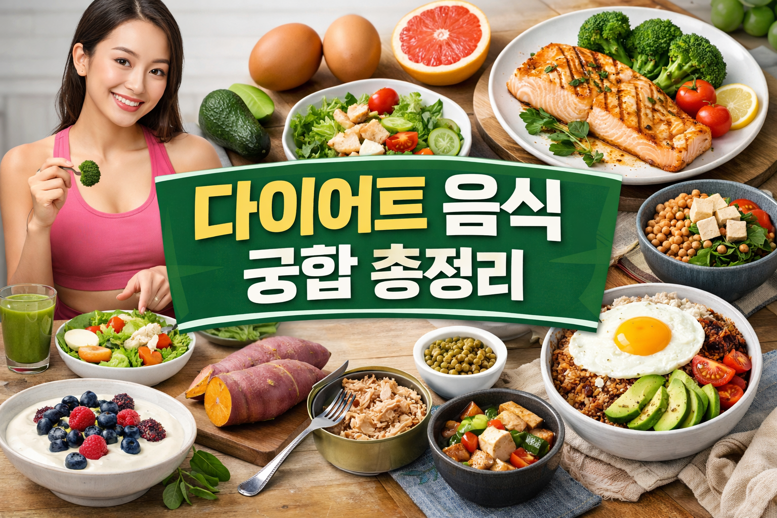 다이어트 음식 궁합