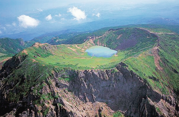 한라산 백록담