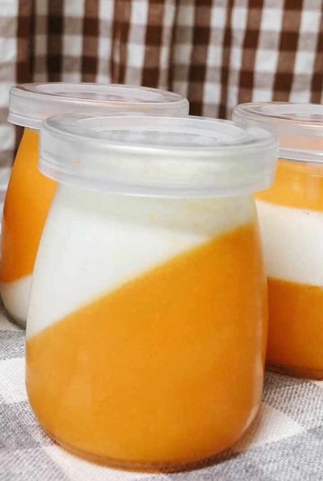 우유 귤양갱 귤푸딩